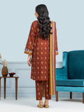 edenrobe Allure Khaddar Unstitched Printed 3Pc Suit EWU24A3-29652