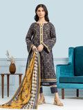 edenrobe Allure Khaddar Unstitched Printed 3Pc Suit EWU24A3-29654