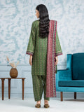 edenrobe Allure Khaddar Unstitched Printed 3Pc Suit EWU24A3-29702