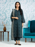 edenrobe Allure Khaddar Unstitched Printed 3Pc Suit EWU24A3-29704