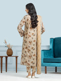 edenrobe Allure Khaddar Unstitched Printed 3Pc Suit EWU24A3-29709