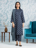 edenrobe Allure Khaddar Unstitched Printed 3Pc Suit EWU24A3-29710