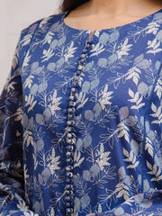 edenrobe Allure Khaddar Unstitched Printed 3Pc Suit EWU24A3-29800