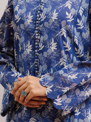 edenrobe Allure Khaddar Unstitched Printed 3Pc Suit EWU24A3-29800