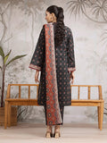 edenrobe Allure Khaddar Unstitched Printed 3Pc Suit EWU24A3-29802