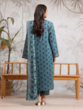 edenrobe Allure Khaddar Unstitched Printed 3Pc Suit EWU24A3-29803