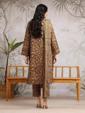 edenrobe Allure Khaddar Unstitched Printed 3Pc Suit EWU24A3-29804