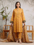 edenrobe Allure Khaddar Unstitched Printed 3Pc Suit EWU24A3-29810