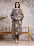 edenrobe Allure Khaddar Unstitched Printed 3Pc Suit EWU24A3-29811