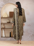 edenrobe Allure Khaddar Unstitched Printed 3Pc Suit EWU24A3-29832