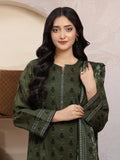 edenrobe Allure Khaddar Unstitched Printed 3Pc Suit EWU24A3-29833