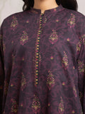 edenrobe Merak Khaddar Unstitched Printed 3Pc Suit EWU24M2-171