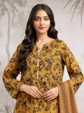 edenrobe Merak Khaddar Unstitched Printed 3Pc Suit EWU24M2-173