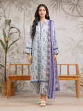 edenrobe Merak Khaddar Unstitched Printed 3Pc Suit EWU24M2-174