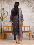 edenrobe Merak Khaddar Unstitched Printed 3Pc Suit EWU24M2-177