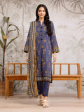 edenrobe Merak Khaddar Unstitched Printed 3Pc Suit EWU24M2-177