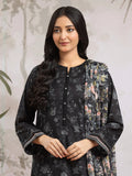 edenrobe Merak Khaddar Unstitched Printed 3Pc Suit EWU24M2-181