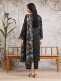 edenrobe Merak Khaddar Unstitched Printed 3Pc Suit EWU24M2-181