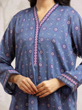 edenrobe Merak Khaddar Unstitched Printed 3Pc Suit EWU24M2-183