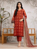 edenrobe Merak Khaddar Unstitched Printed 3Pc Suit EWU24M2-185