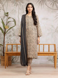 edenrobe Merak Khaddar Unstitched Printed 3Pc Suit EWU24M2-186