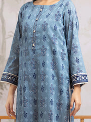 edenrobe Merak Khaddar Unstitched Printed 3Pc Suit EWU24M2-189