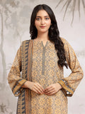 edenrobe Merak Khaddar Unstitched Printed 3Pc Suit EWU24M2-192