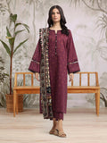 edenrobe Merak Khaddar Unstitched Printed 3Pc Suit EWU24M3-072