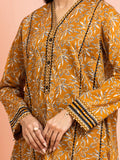 edenrobe Merak Khaddar Unstitched Printed 3Pc Suit EWU24M3-077