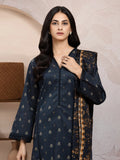 edenrobe Merak Khaddar Unstitched Printed 3Pc Suit EWU24M3-082