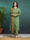 edenrobe Merak Khaddar Unstitched Printed 3Pc Suit EWU24M3-086