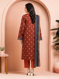 edenrobe Merak Khaddar Unstitched Printed 3Pc Suit EWU24M3-103