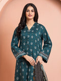 edenrobe Merak Khaddar Unstitched Printed 3Pc Suit EWU24M3-119