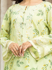 edenrobe Premium Embroidered Lawn Unstitched 3Pc Suit EWU24V1-28600