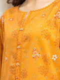 edenrobe Premium Embroidered Lawn Unstitched 3Pc Suit EWU24V1-30036