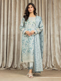 edenrobe Premium Embroidered Lawn Unstitched 3Pc Suit EWU24V1-30250