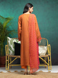 edenrobe Embroidered Khaddar Unstitched 3Pc Suit EWU24V11-30180