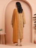 edenrobe Embroidered Khaddar Unstitched 3Pc Suit EWU24V11-30198