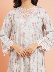 edenrobe Embroidered Khaddar Unstitched 3Pc Suit EWU24V11-30200