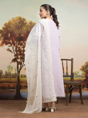 edenrobe Embroidered Khaddar Unstitched 3Pc Suit EWU24V11-30208