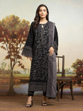 edenrobe Embroidered Khaddar Unstitched 3Pc Suit EWU24V11-30303