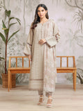 edenrobe Embroidered Khaddar Unstitched 3Pc Suit EWU24V11-30307