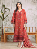 edenrobe Embroidered Khaddar Unstitched 3Pc Suit EWU24V11-30308