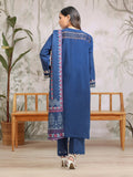 edenrobe Embroidered Khaddar Unstitched 3Pc Suit EWU24V11-30309