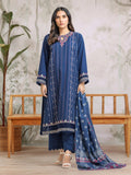 edenrobe Embroidered Khaddar Unstitched 3Pc Suit EWU24V11-30309