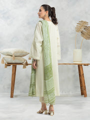 edenrobe Festive Embroidered Cambric Unstitched 3Pc Suit EWU24V2-28625