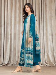 edenrobe Festive Embroidered Cambric Unstitched 3Pc Suit EWU24V2-30064