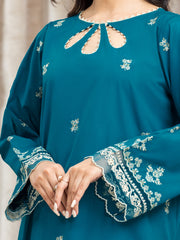 edenrobe Festive Embroidered Cambric Unstitched 3Pc Suit EWU24V2-30064