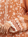 edenrobe Festive Embroidered Cambric Unstitched 3Pc Suit EWU24V2-30142