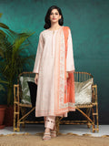 edenrobe Premium Embroidered Cambric Unstitched 3Pc Suit EWU24V2-31000